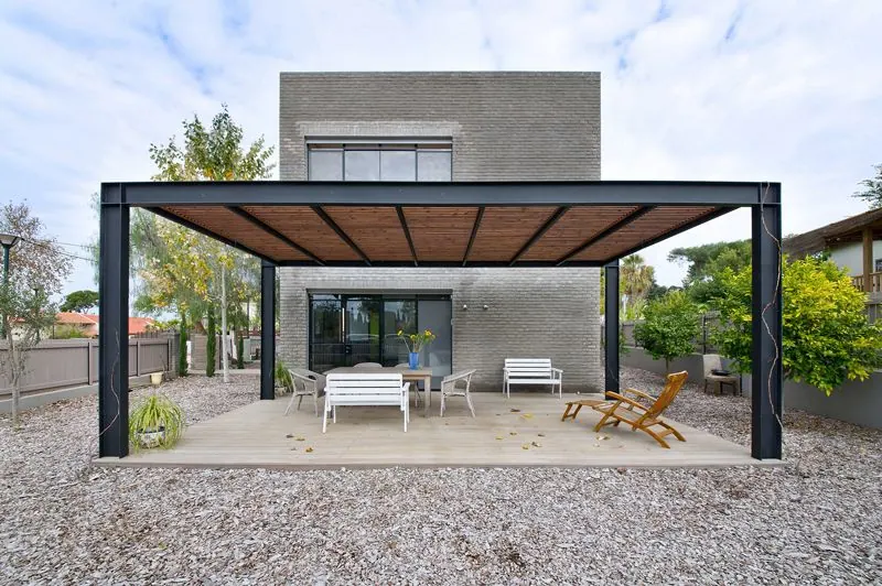 premium aluminum pergola dubai