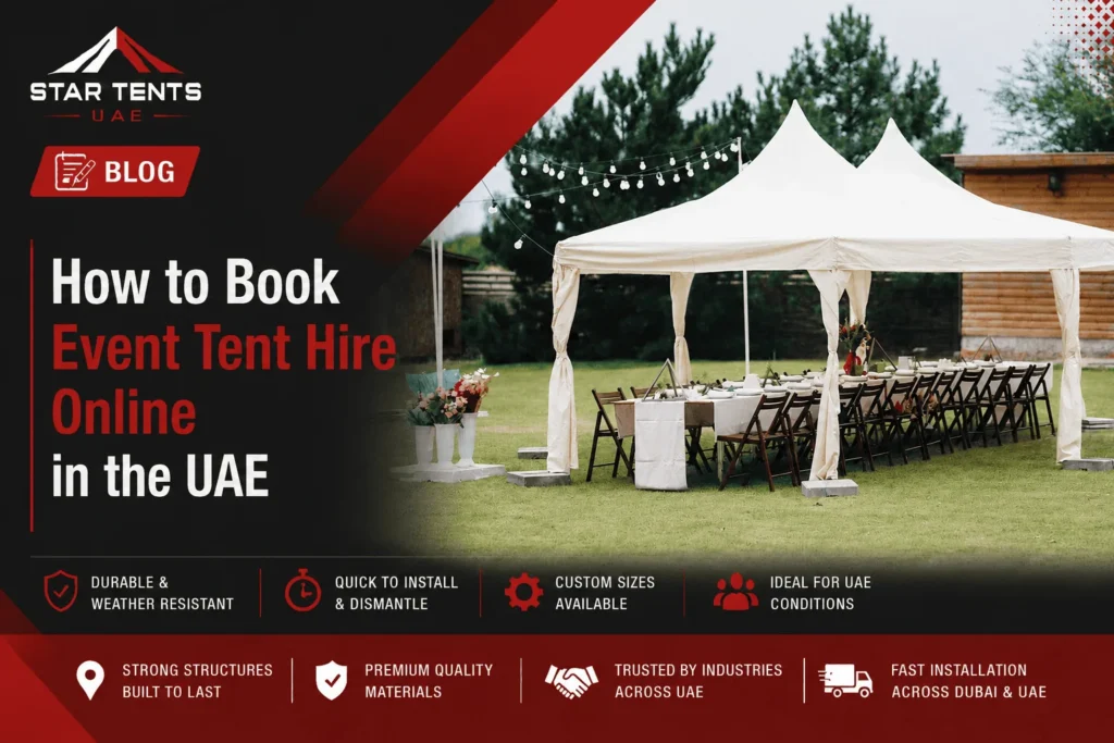 Book Event Tent Hire UAE - Star Tents
