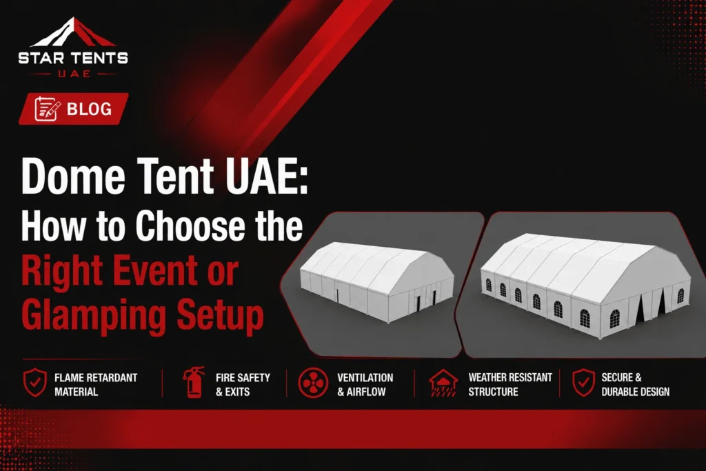 Dome Tent UAE - Star Tents