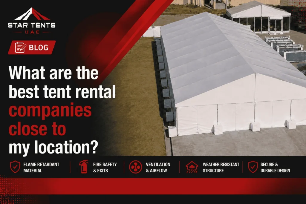 Tent Rental Companies near me - Star Tents