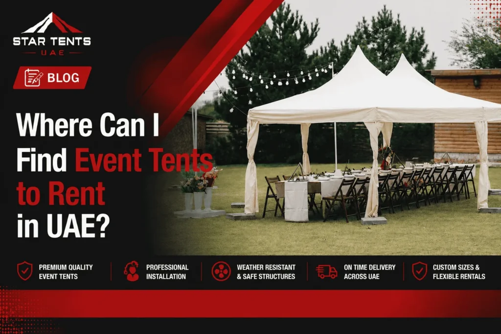 Event Tents To Rent - Star Tents