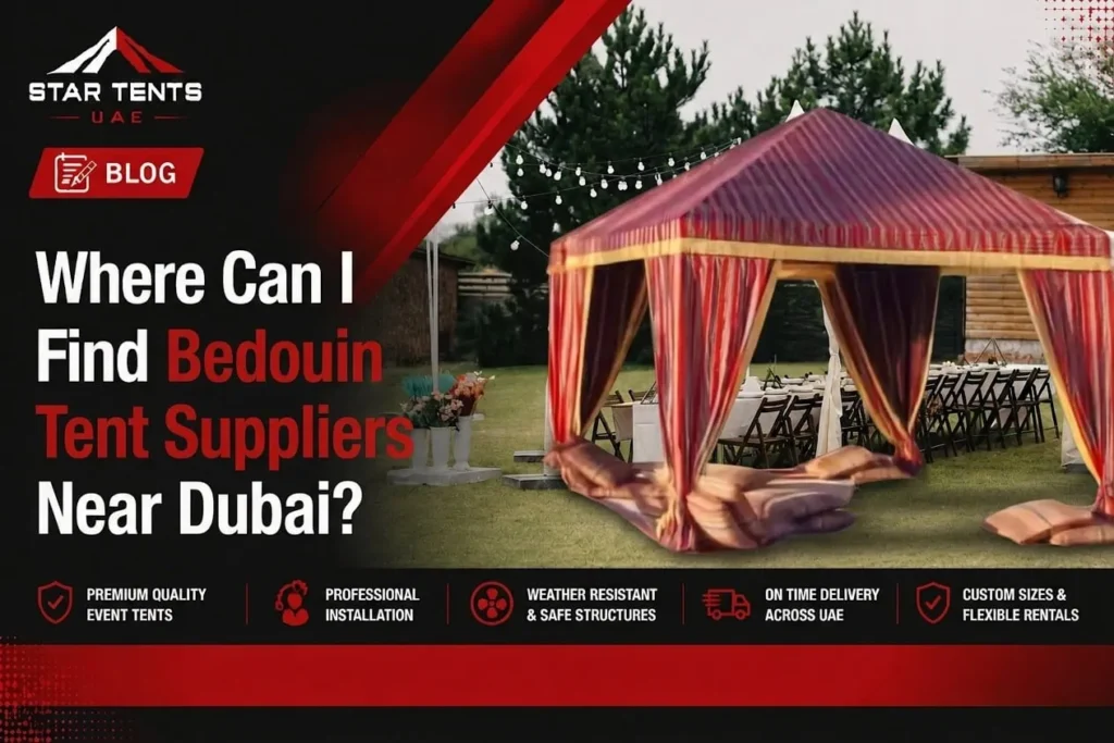 Find Bedouin Tent Suppliers in Dubai - Star Tents